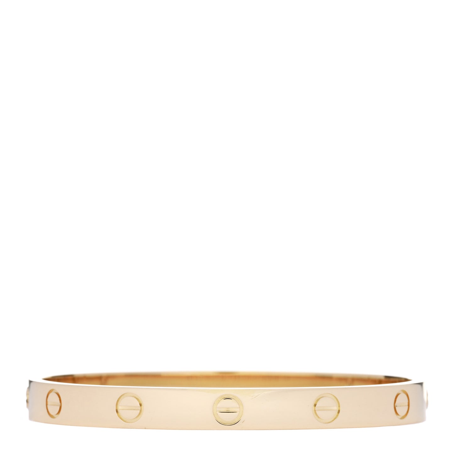 18K Yellow Gold LOVE Bracelet 17