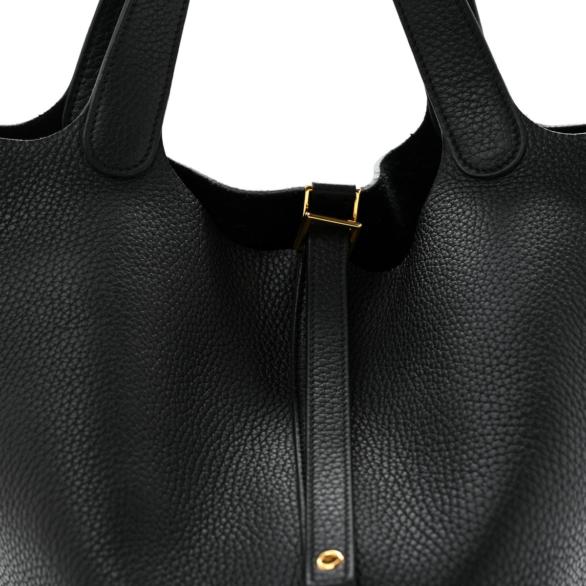 Hermes Taurillon Clemence Picotin Lock 22 MM Black 7 of 11