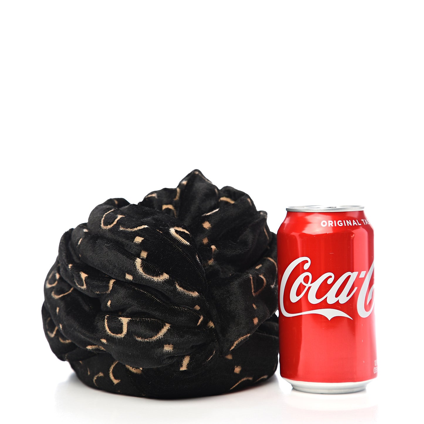 Velvet GG Monogram Turban S Black