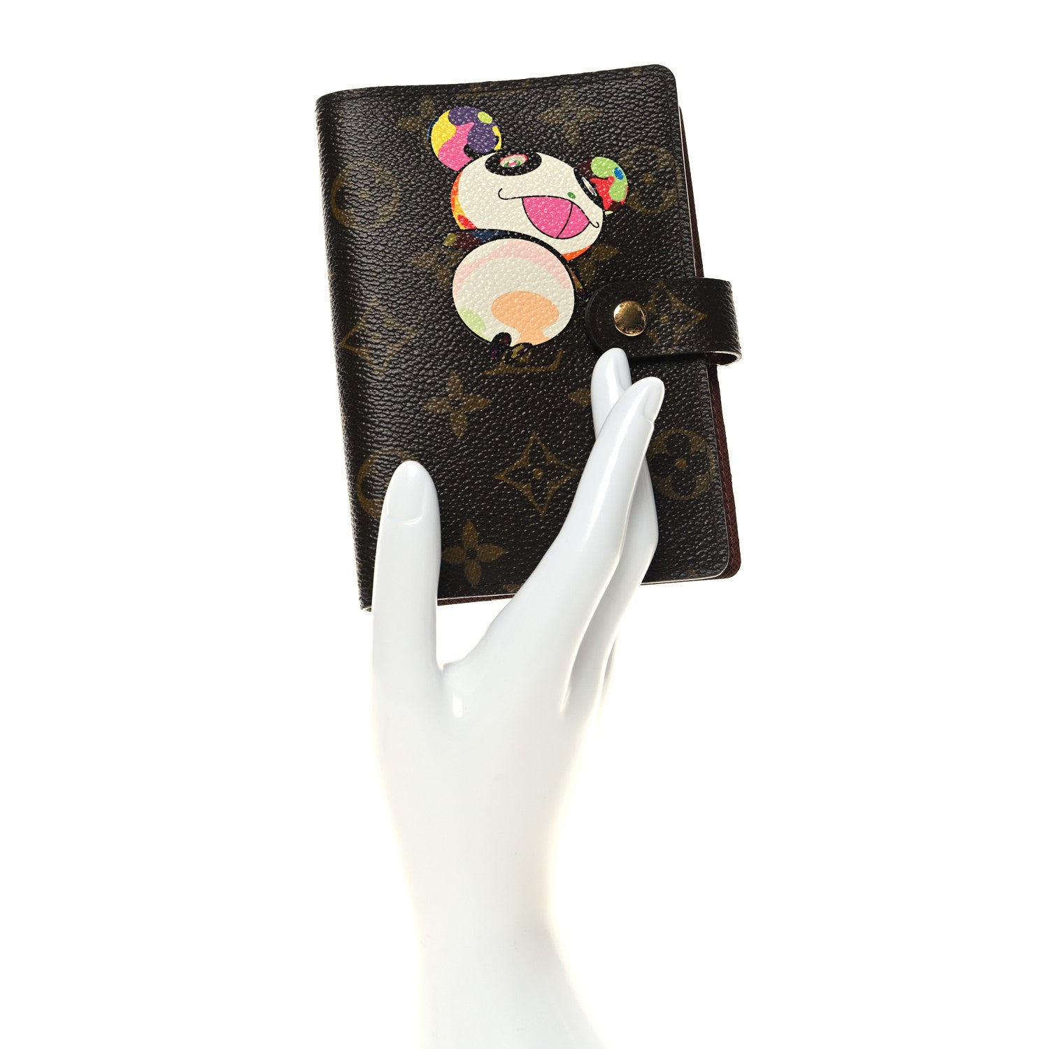 Louis Vuitton Monogram Panda Small Ring Agenda Cover 2 of 7