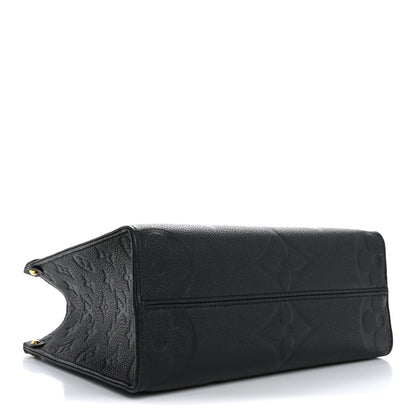 Louis Vuitton Empreinte Monogram Giant Onthego PM Black 4 of 17