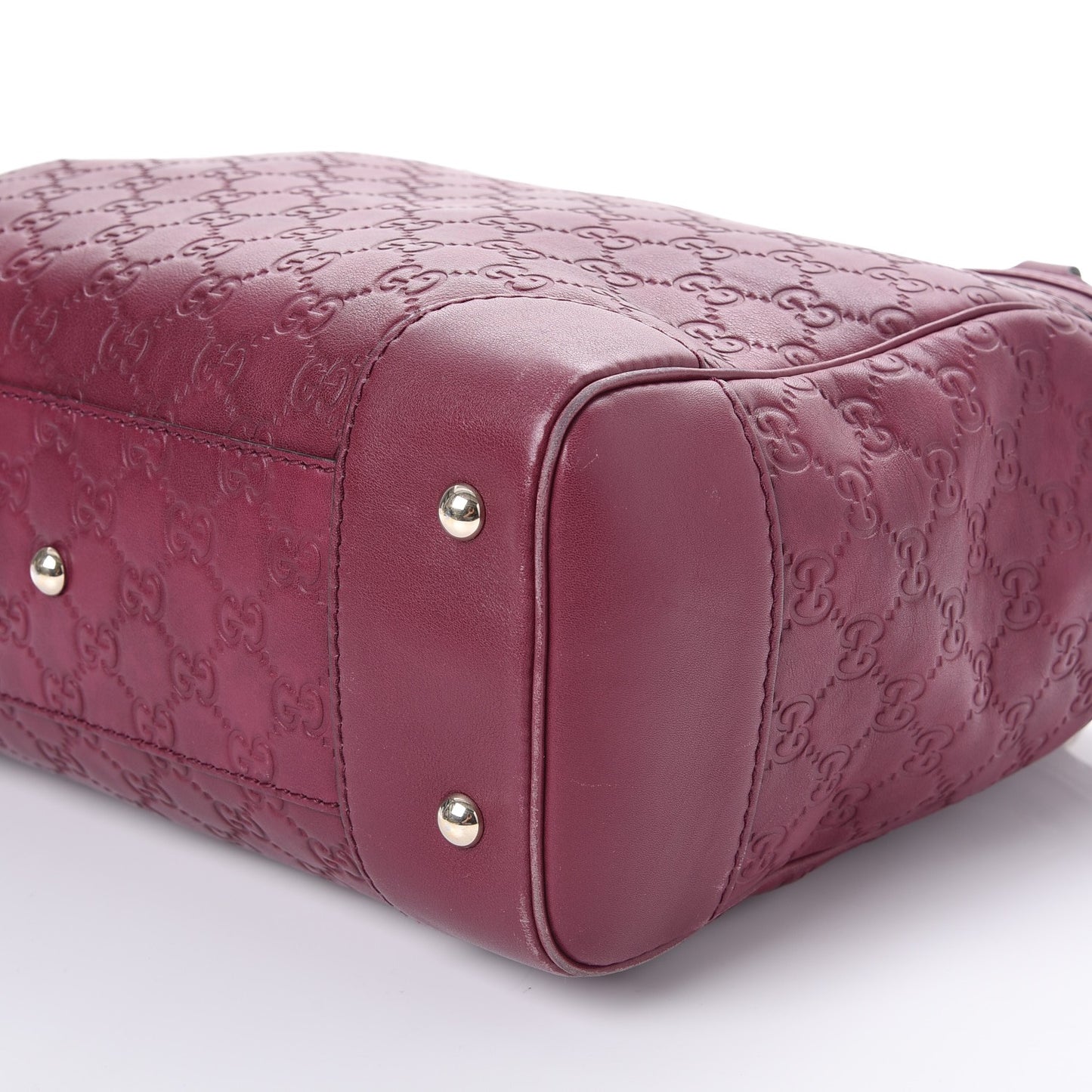 Guccissima Medium Mayfair Tote Cherry