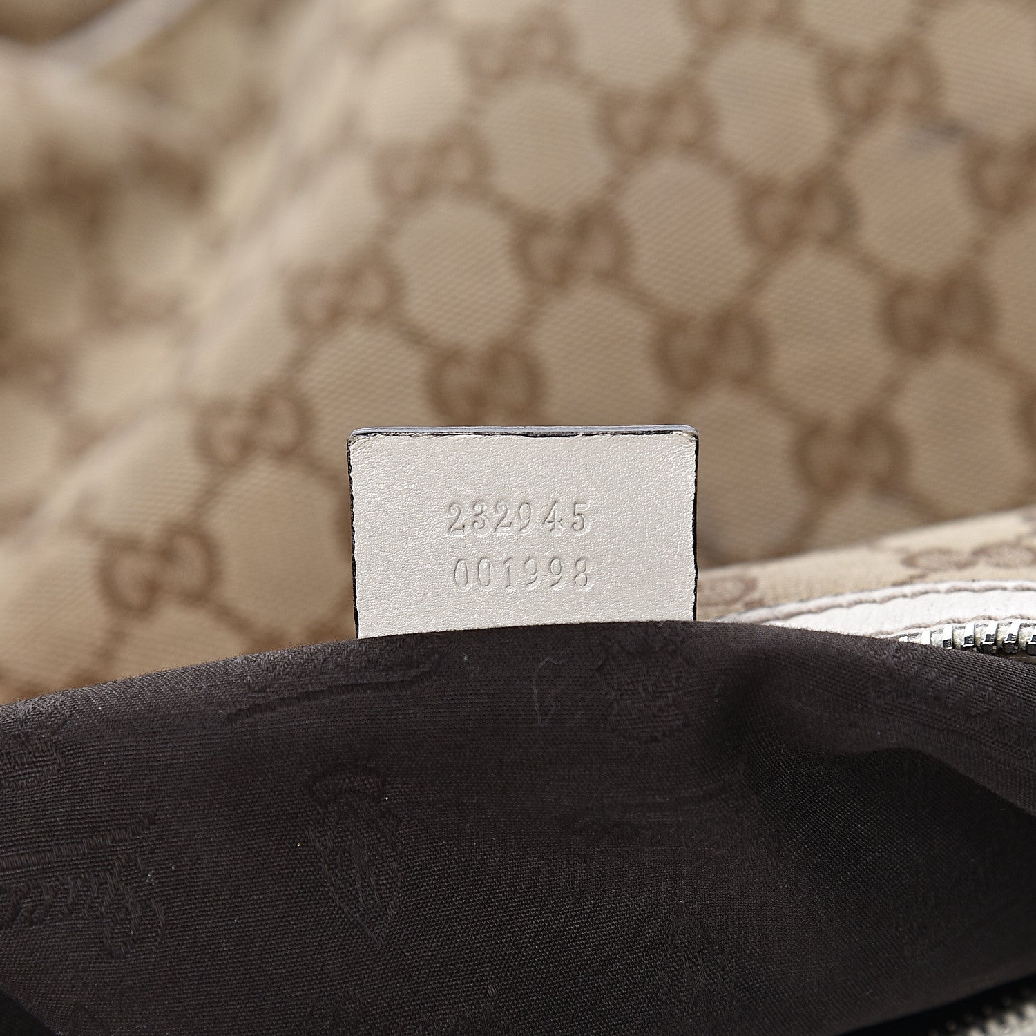 Gucci Monogram Large GG Twins Hobo Ivory 7 of 18