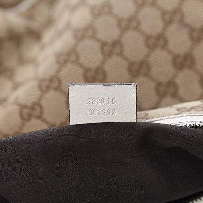 Gucci Monogram Large GG Twins Hobo Ivory 7 of 18