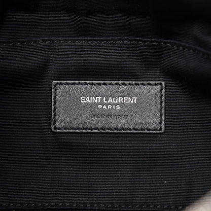Saint Laurent Calfskin Monogram Belt Bag Black 6 of 10