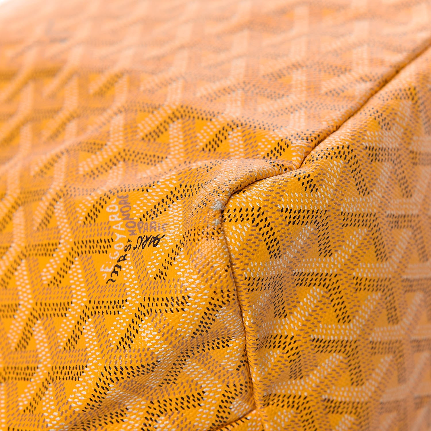 Goyard Goyardine Saint Louis PM Yellow 15 of 17