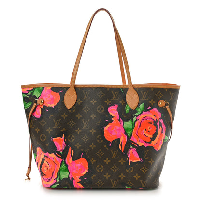 Louis Vuitton Monogram Roses Neverfull MM 1 of 10