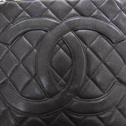 Chanel Caviar Quilted Medallion Tote Black 6 of 10