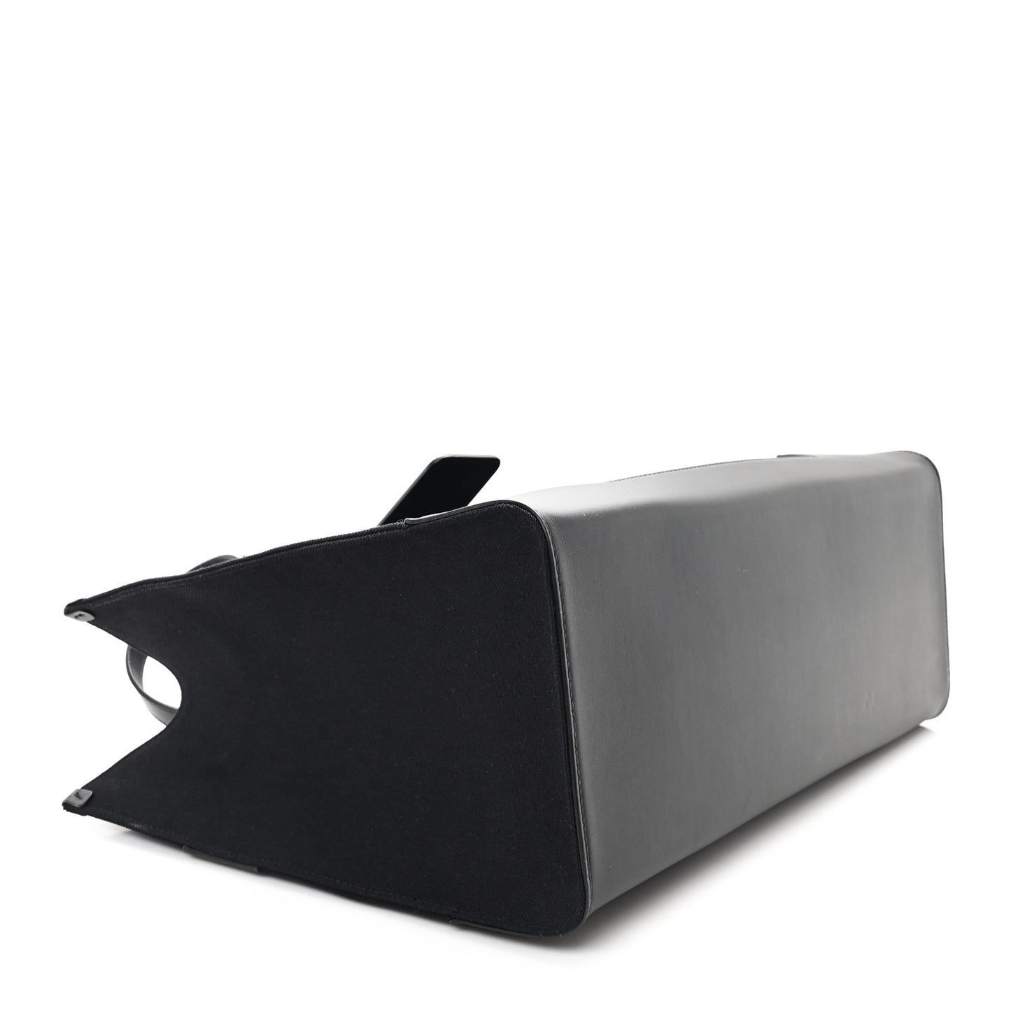 Canvas Never Still Large Tote Black