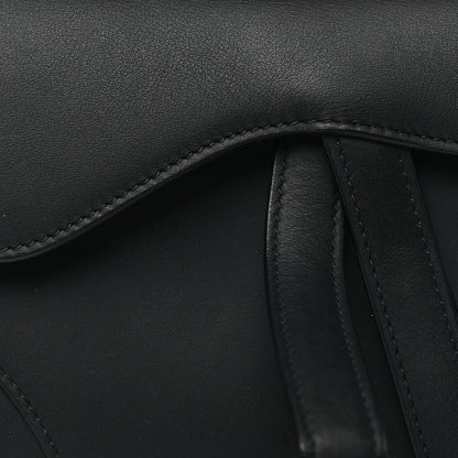 Christian Dior Ultra Matte Calfskin Mini Saddle Bag Black 8 of 12