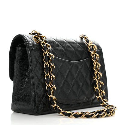 Chanel Caviar Quilted Small Double Flap Black 2 of 10