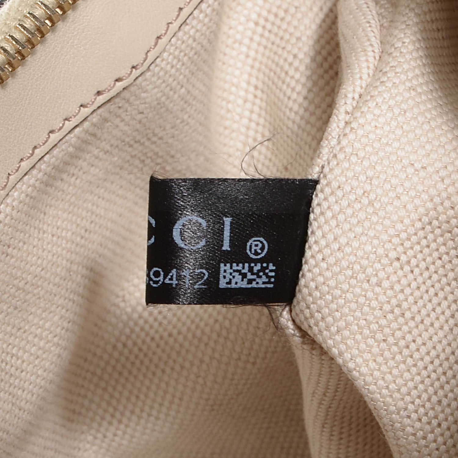 Gucci Guccissima Small Mayfair Bow Detail Shoulder Bag Off White 9 of 9