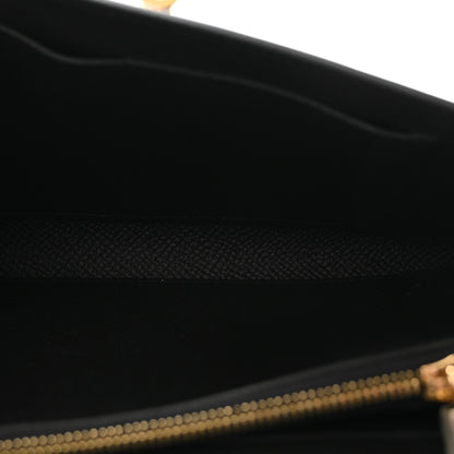 Hermes Epsom Kelly Wallet To Go Black 5 of 9