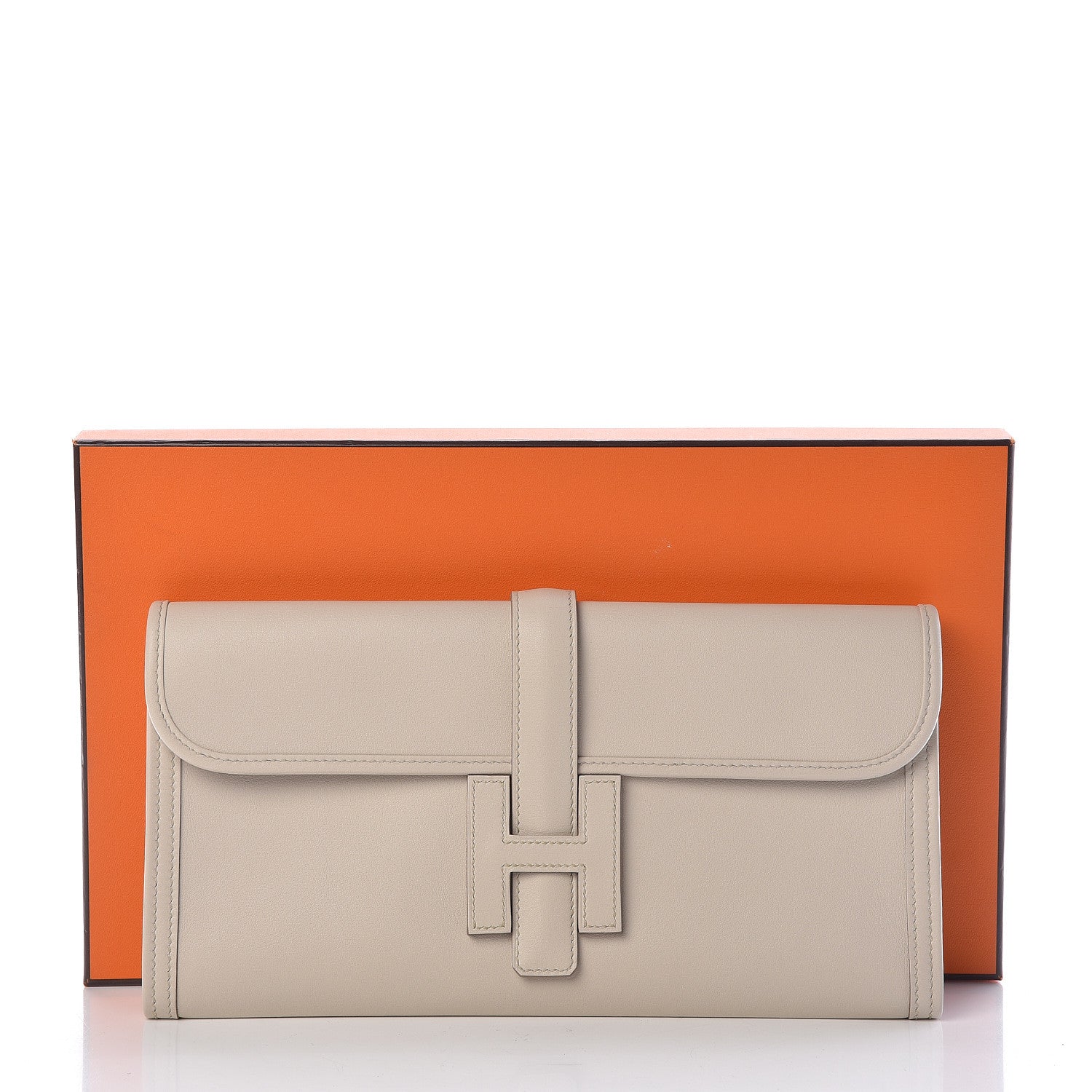 Hermes Swift Jige Elan 29 Clutch Beton 8 of 8