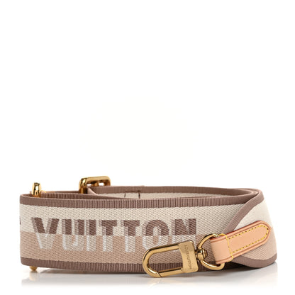 Louis Vuitton Jacquard Speedy Bandouliere 20 Shoulder Strap Beige 1 of 5