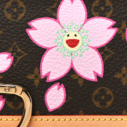 Louis Vuitton Monogram Cherry Blossom Key Pouch Brown 7 of 7