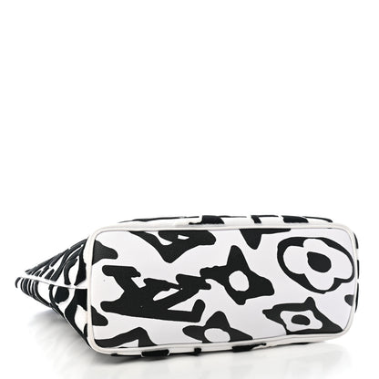 Louis Vuitton X UF Tufted Monogram Tufted Cabas White Black 6 of 17
