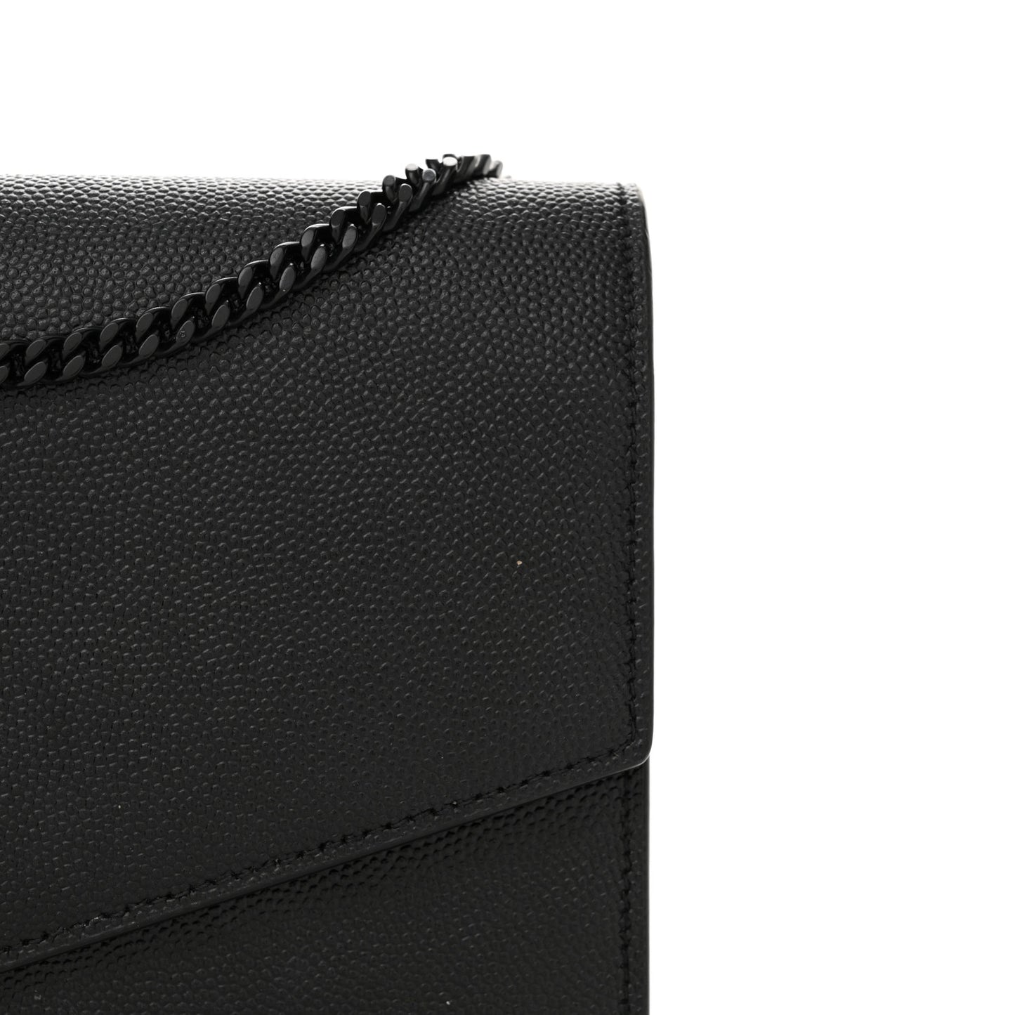 Grain de Poudre Uptown Chain Wallet Black