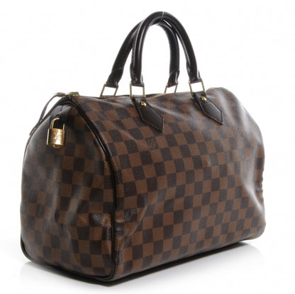 Louis Vuitton Damier Ebene Speedy 30 3 of 6