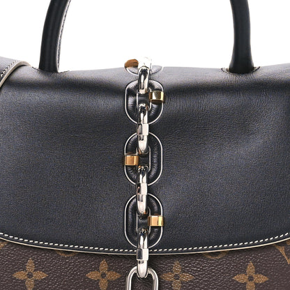 Louis Vuitton Calfskin Monogram Chain It Bag PM Black 8 of 10