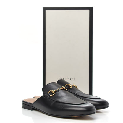 Gucci Calfskin Womens Princetown Slippers 39 Black 10 of 10