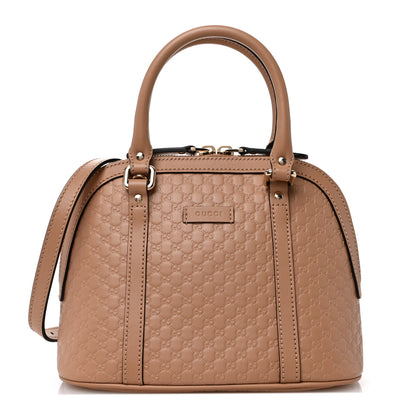 Gucci Soft Microguccissima Mini Dome Bag Camelia 1 of 10