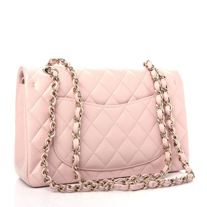 Chanel Caviar Quilted Small Double Flap Light Pink 3 of 11