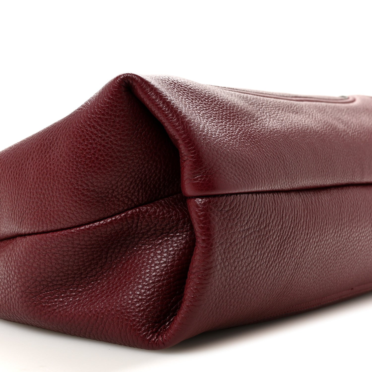 Gucci Grained Calfskin Softbit Maxi Shoulder Bag Rosso Ancora 9 of 10