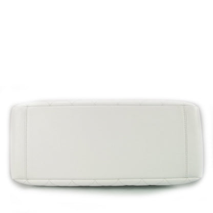 Chanel Caviar Grand Shopping Tote GST White 4 of 8