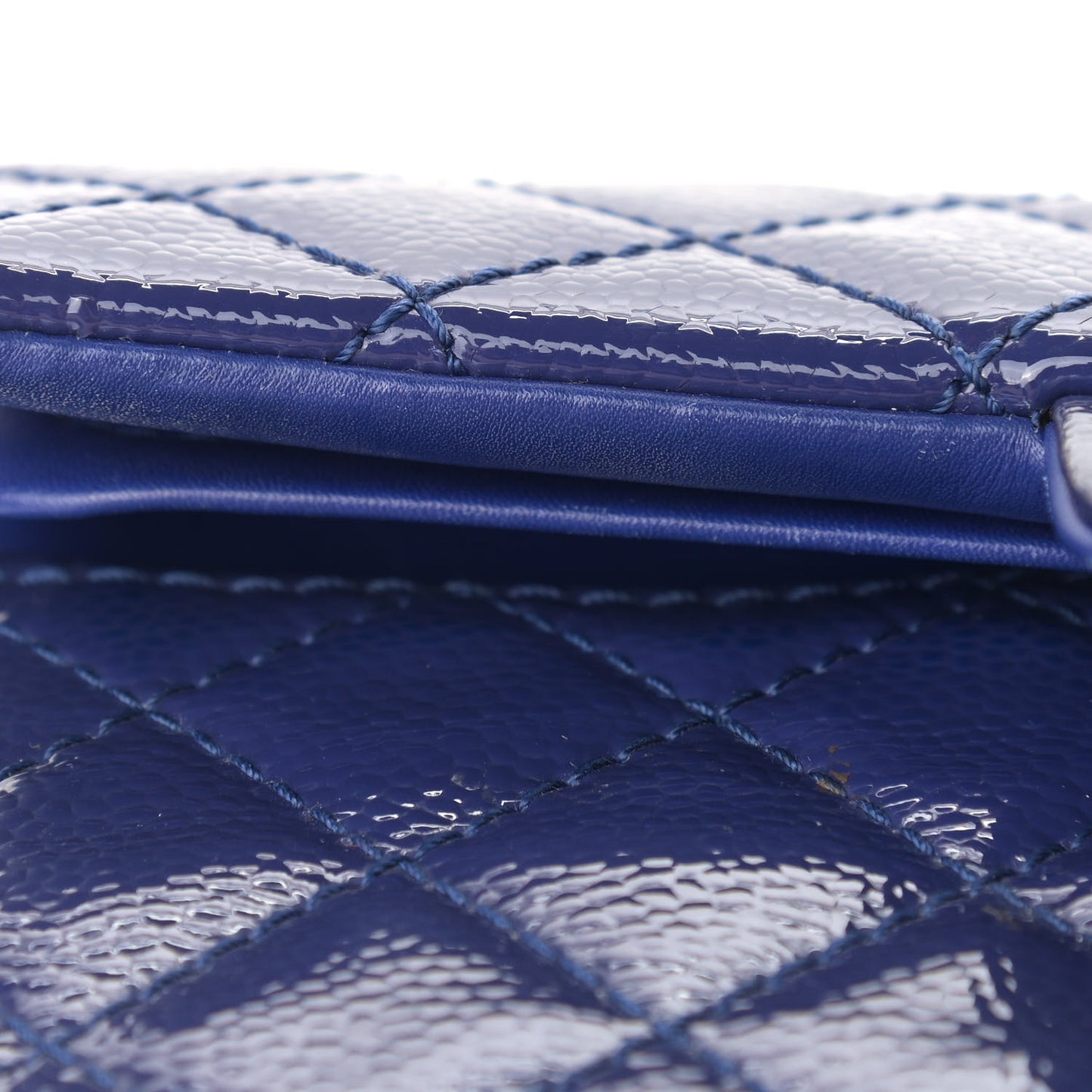 Caviar 2.55 Reissue 224 Flap Dark Blue