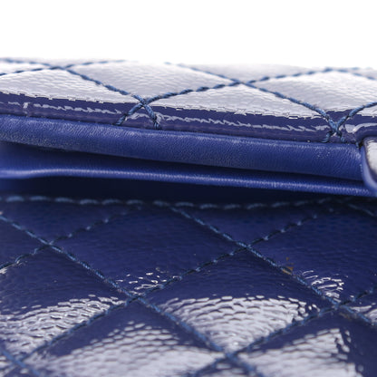 Chanel Caviar 2.55 Reissue 224 Flap Dark Blue 10 of 24