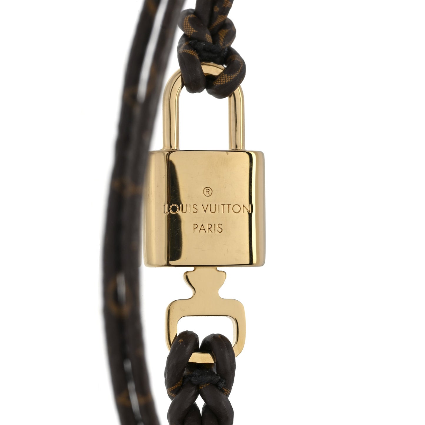 Monogram LV Padlock Bracelet 17