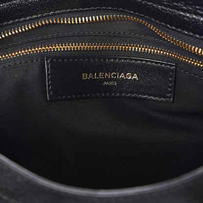 Balenciaga Chevre Gold Metallic Edge Hardware S City Black 6 of 7