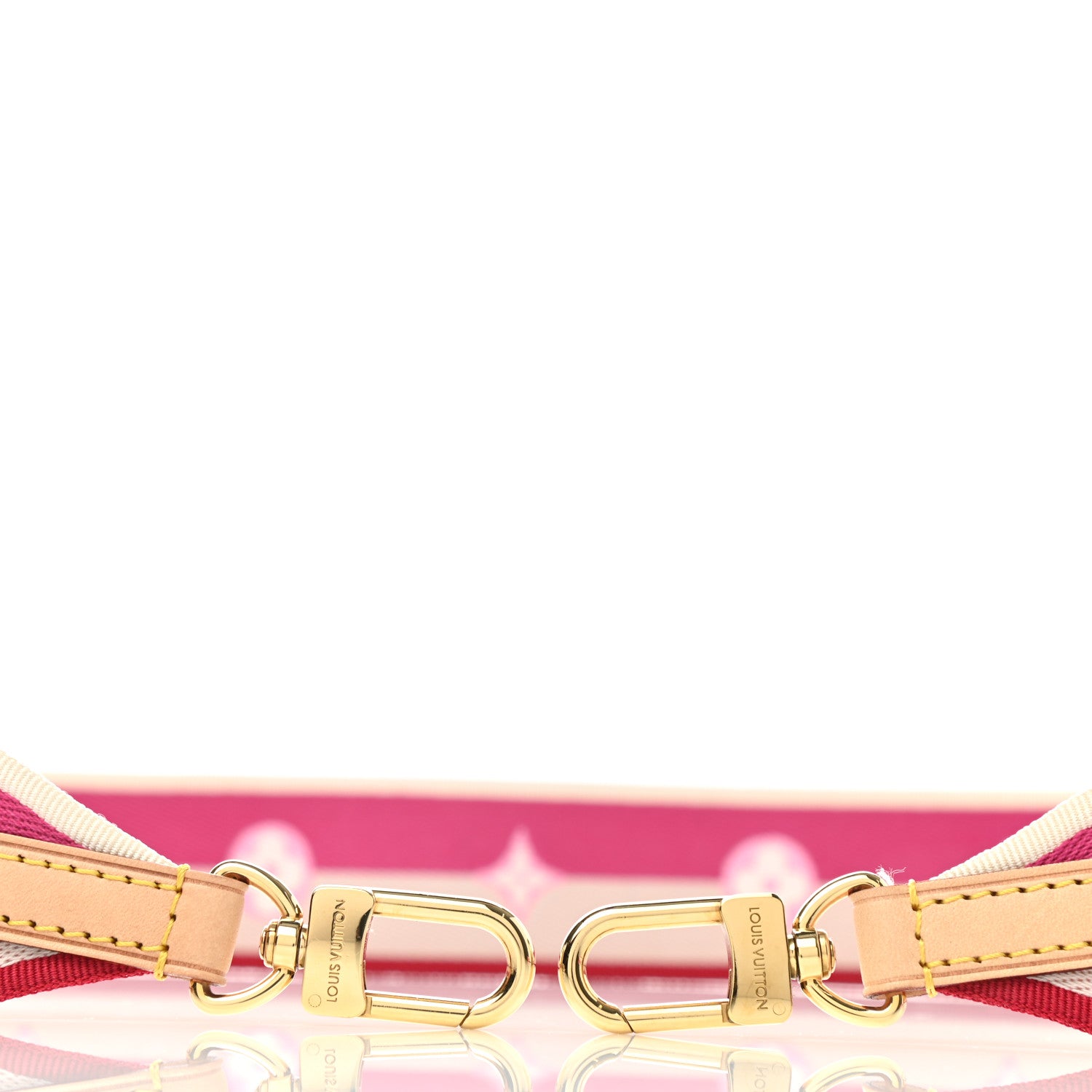 Louis Vuitton Jacquard Speedy Bandouliere 20 Shoulder Strap Fuchsia 3 of 3