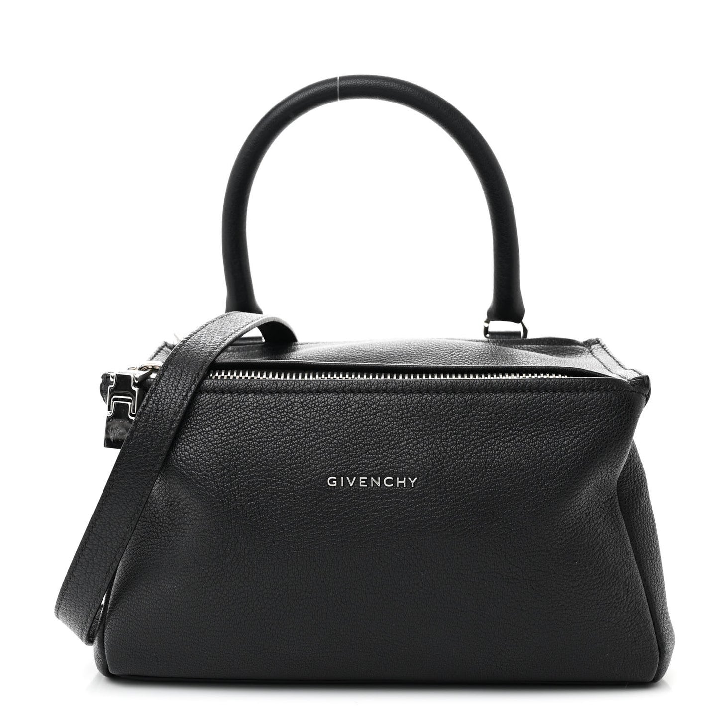 Sugar Goatskin Small Pandora Black