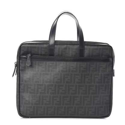 Fendi Zucca Spalmati Briefcase Black 1 of 9