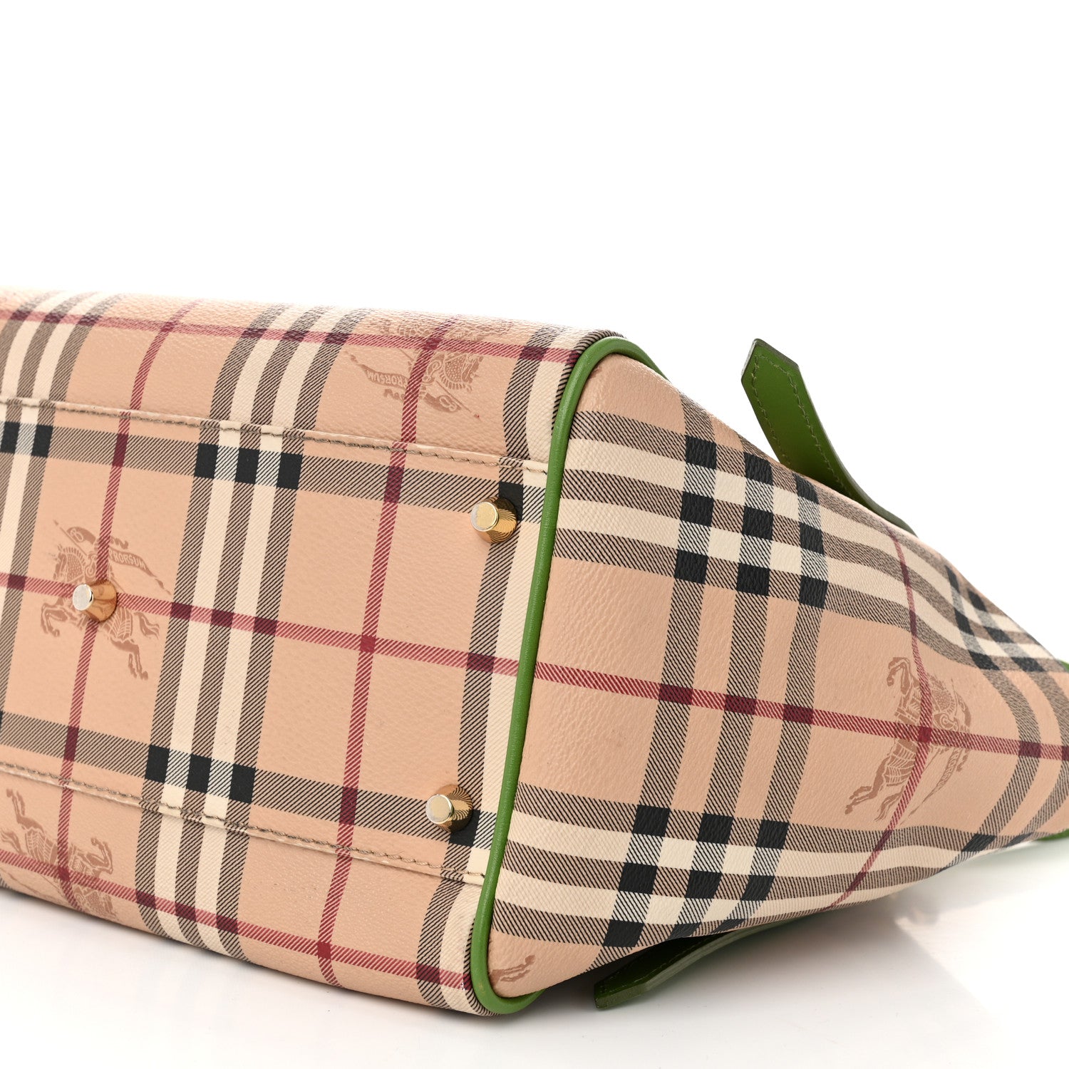 Burberry Haymarket Check Small Canterbury Tote Pine 10 of 10