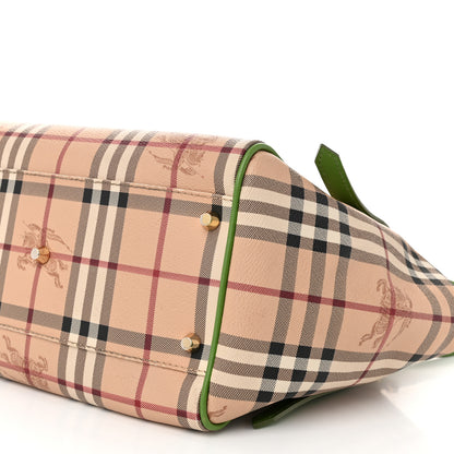 Burberry Haymarket Check Small Canterbury Tote Pine 10 of 10