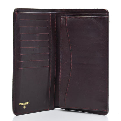 Chanel Caviar Quilted Yen Wallet Black 5 of 12