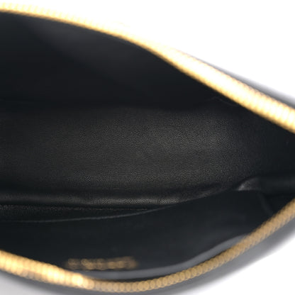 Prada Soft Calfskin Arque Shoulder Bag Black 5 of 11