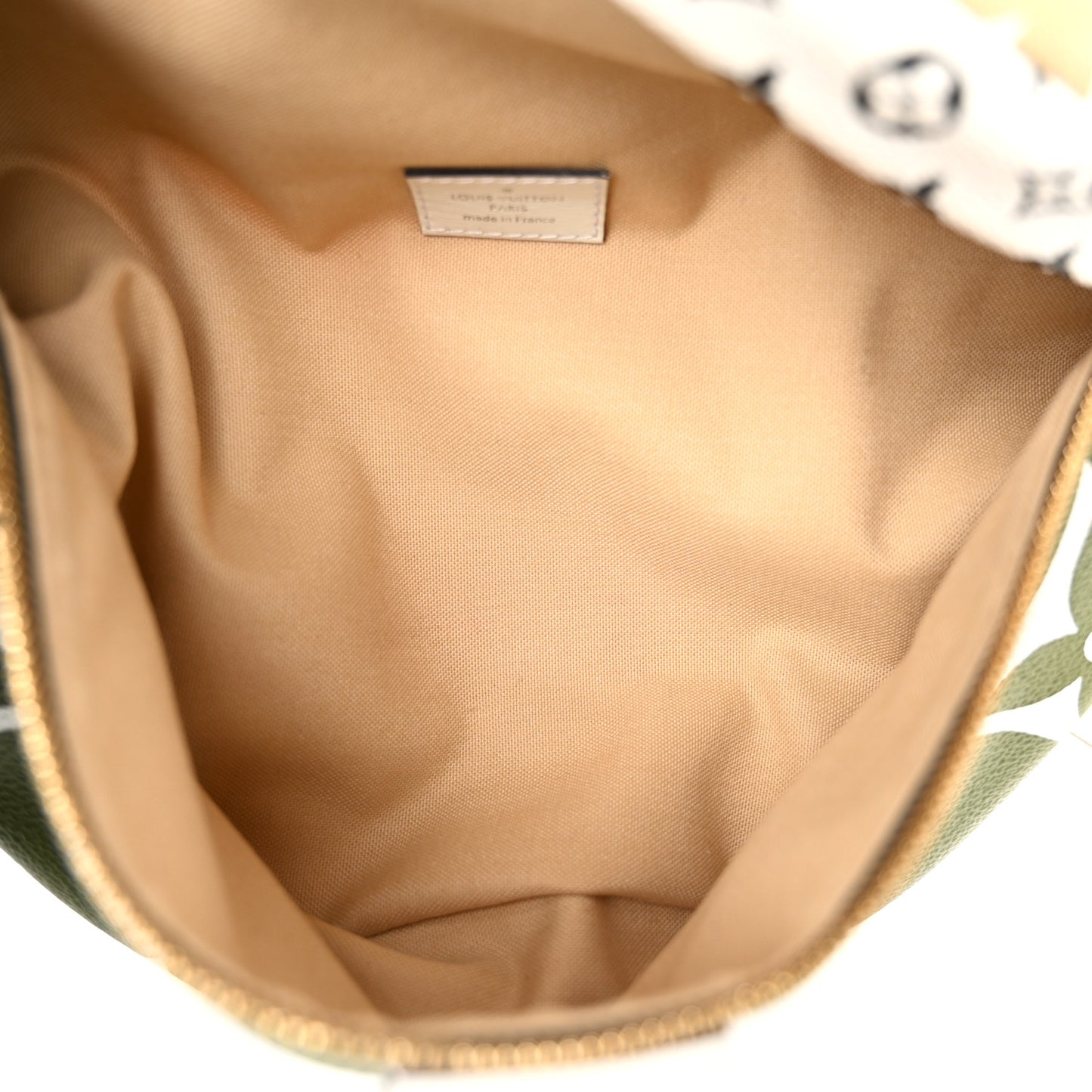 Monogram Giant Bumbag Kaki Beige
