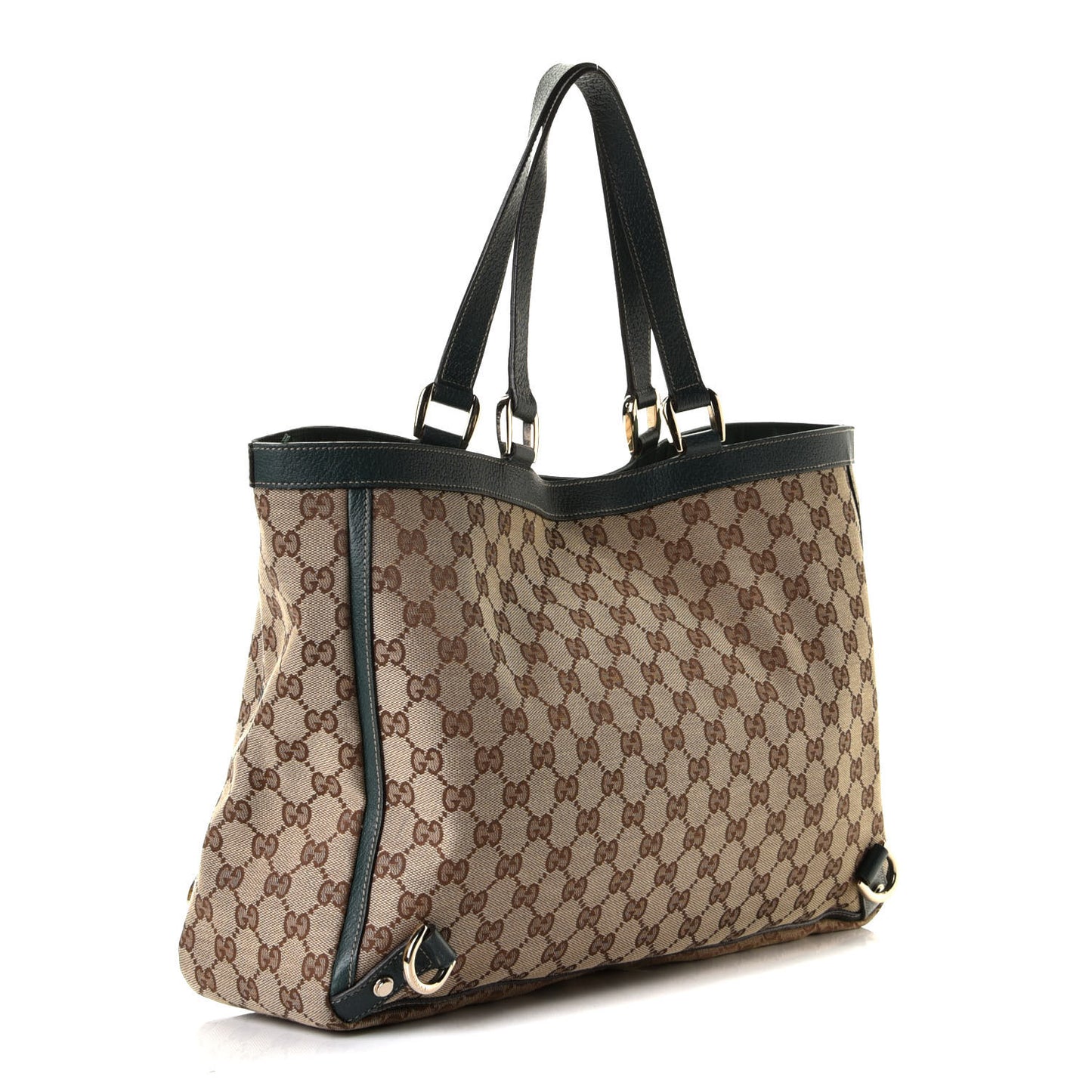 Monogram Large Abbey Tote Green