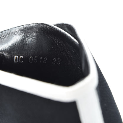 Christian Dior Technical Mesh Calfskin Womens Walk'N'Dior High Top Sneaker 39 Black 7 of 10