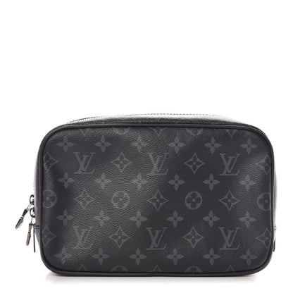 Louis Vuitton Monogram Eclipse Toilet Pouch GM 1 of 9