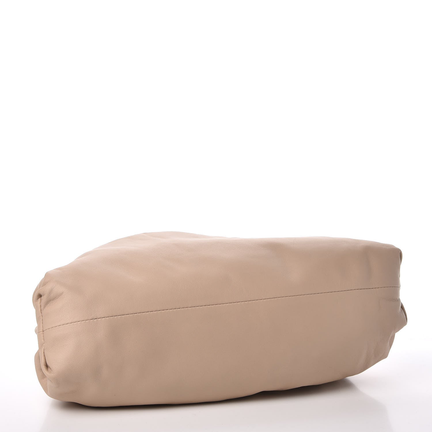 Bottega Veneta Smooth Butter Calf The Pouch Oversized Clutch Nude 3 of 9
