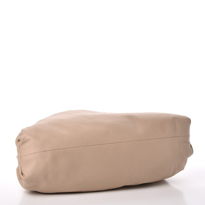 Bottega Veneta Smooth Butter Calf The Pouch Oversized Clutch Nude 3 of 9