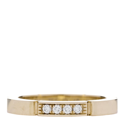 Cartier 18K Yellow Gold Diamond Maillon Panthere Wedding Band Ring 49 4.75 1 of 6