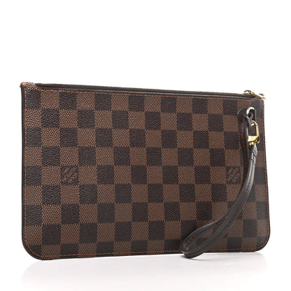 Louis Vuitton Damier Ebene Neverfull MM GM Pochette 3 of 7