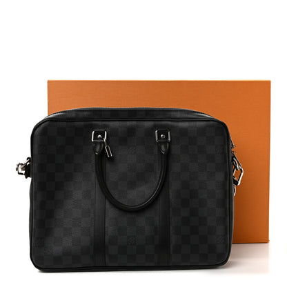 Louis Vuitton Damier Graphite Porte Documents Voyage PM 10 of 10