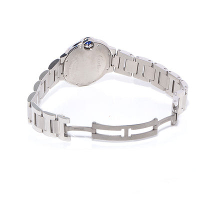 Cartier Stainless Steel 33mm Ballon Bleu De Quartz Watch 3 of 9